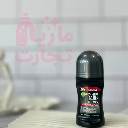 مام رول ضدتعریق مردانه گارنیر GARNIER مدل INVISIBLE mineral حجم ۵۰میل
