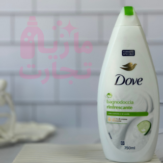 شامپو بدن داو Dove سری bagnodoccia مدل rinfrescante حجم 7۰۰میل