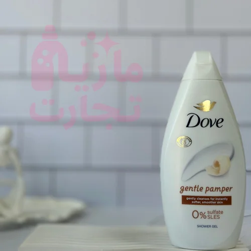 شامپو بدن داو Dove بدون سولفات مدل gentle pamper حجم ۴۵۰میل