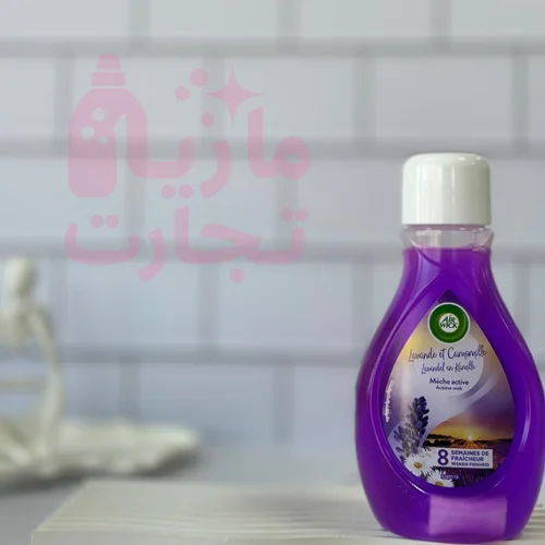 مایع خوشبوکننده فیتیلهای سرویس بهداشتی ایرویک Air WICK مدل LAUNDRY رایحه لوندر ۳۷۵میل