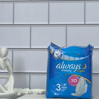 نوار بهداشتی آلویز always مدل کلاسیک سایز ۳ تعداد ۸عددی