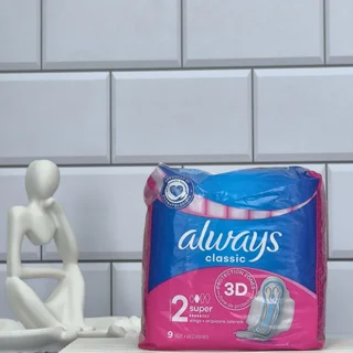 نوار بهداشتی آلویز always سایز۲ تعداد دربسته ۹ عددی