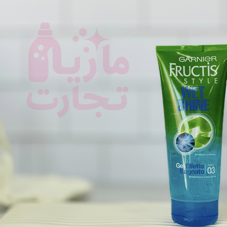 ژل حالت‌دهنده مو گارنیر GARNIER سری FRUCTIS مدل WET SHINE 3 حجم ۲۰۰ میل